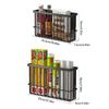 Multi-function Magnetic Storage Basket Refrigerator Side Storage Rack  Household Organization