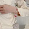 Light Luxury High-End Crystal Bead Mobile Phone Chain,Lnstagram Style Women's Pearl Wrist Bag Decoration,Keychain Hanging chain