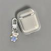 Transparent three-dimensional - blue hat dog earphone case Apple earphone case AirPods1/1st generation new 1st generation airpod