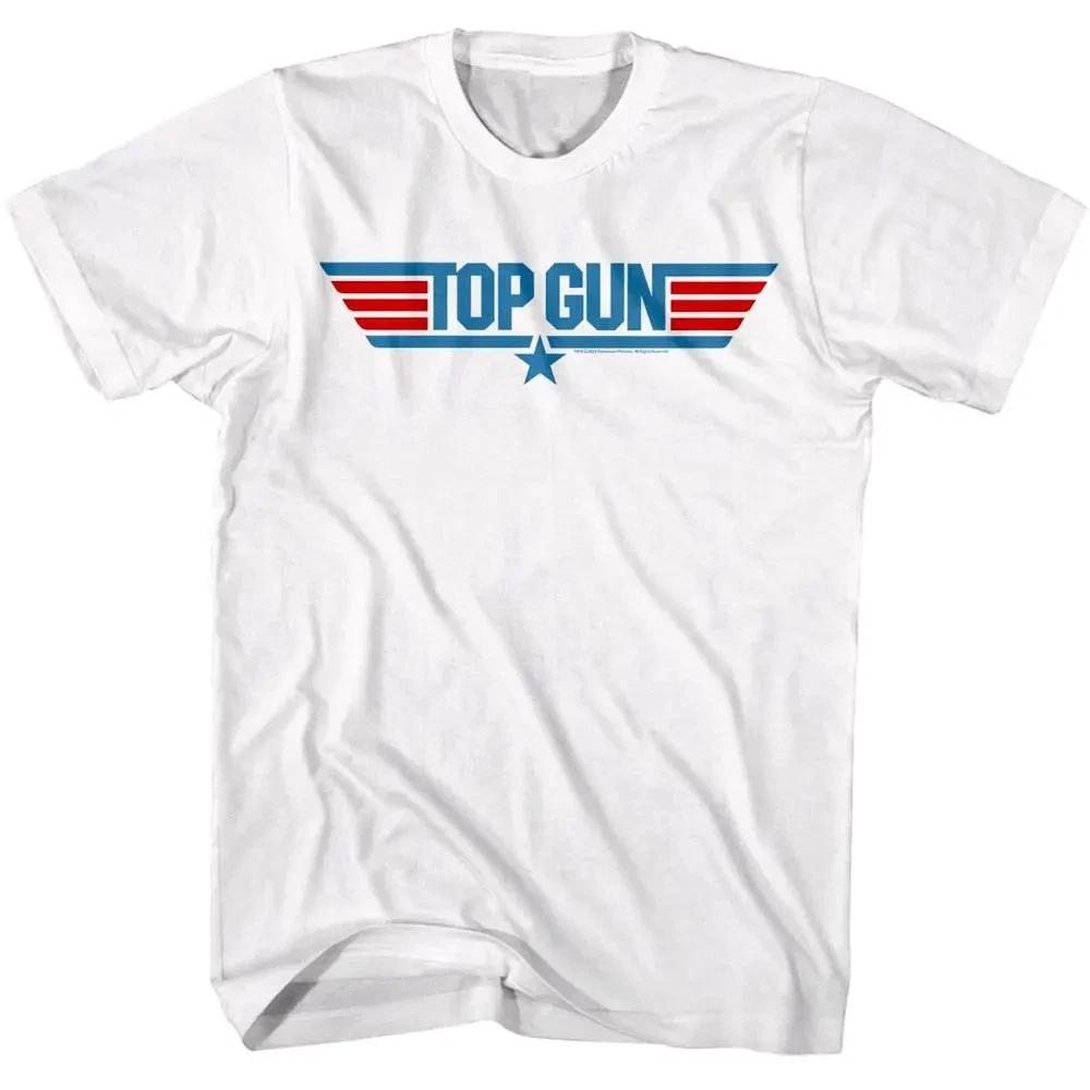 Top Gun USA Logo Men s T Shirt 4XL