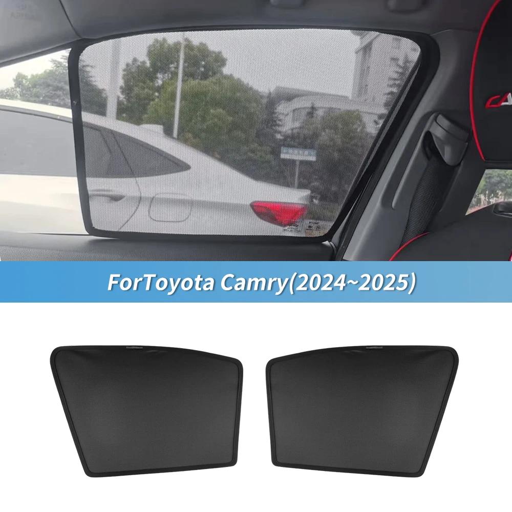 Snap-on installation Car Sunshade For Toyota Camry XV80 2024 2025 Car Sunshade Shield Front Rear Side Window Summer Sun Shades