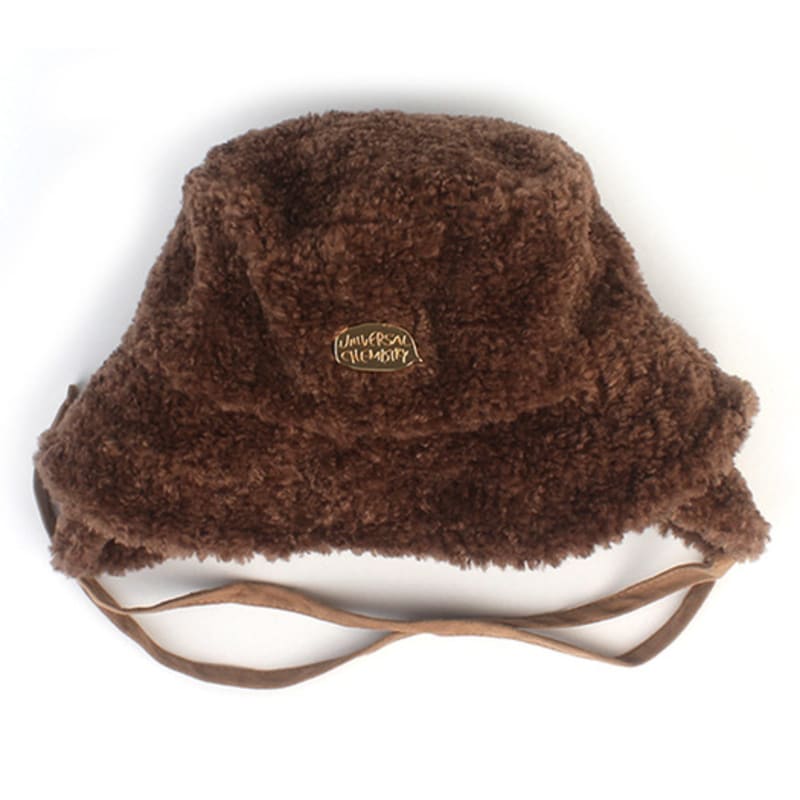 Universeller Chemie Baby Fell Braun Ohrklappen Eimerhut