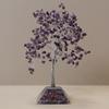 Amethyst Crystal Tree Orgonite Base, 320 Gemstones