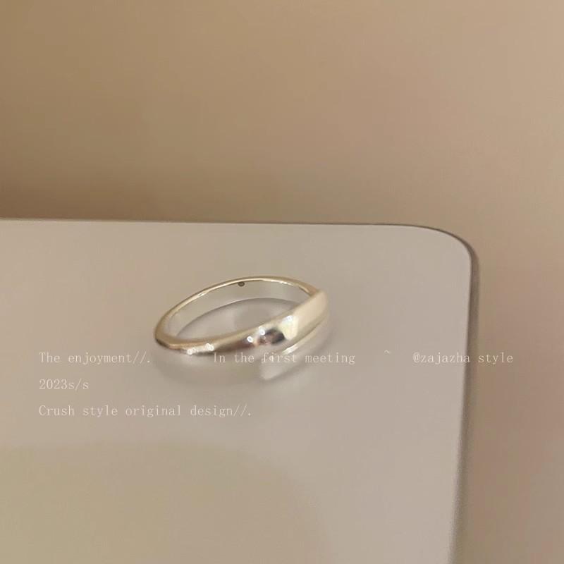 European and American Ins Style Open Ring Women's High-end Pearl Index Finger Ring Niche Design Hand Jewelry Wholesale