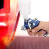 Furniture Spray Gun Oil Paint Spray Gun Aluminum Alloy Airbrush Car Spray Gun Oil Painting Pneumatic Airbrush European Type (0.8mm caliber)
