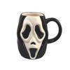 Halloween Atmosphere Funny Grimace Ceramic Cup Tabletop Ornament Fun Grimace Halloween Decoration Atmosphere Props