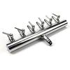 Stainless Steel Lever Distributor Splitter Oxygen Pump Air Flow Control Aquarium Outlet Accessories