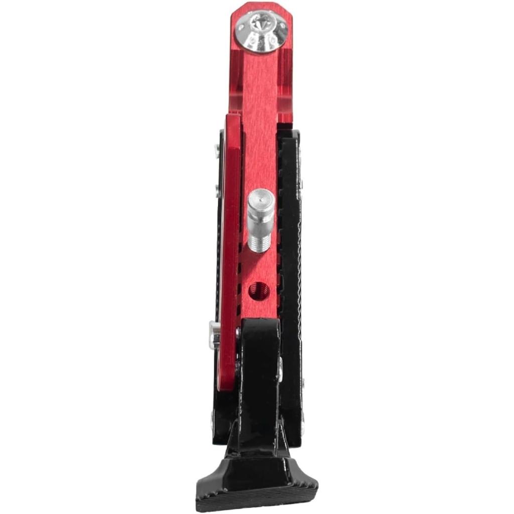 Motorbike Side Kickstand Foot Support for Dualtron 3 Thunder Spider Eagle Pro Scooter Kick Stand Parking Bracket Adjustable, Red
