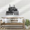Vintage Truck Metal Sign Handmade Custom Wall Decor