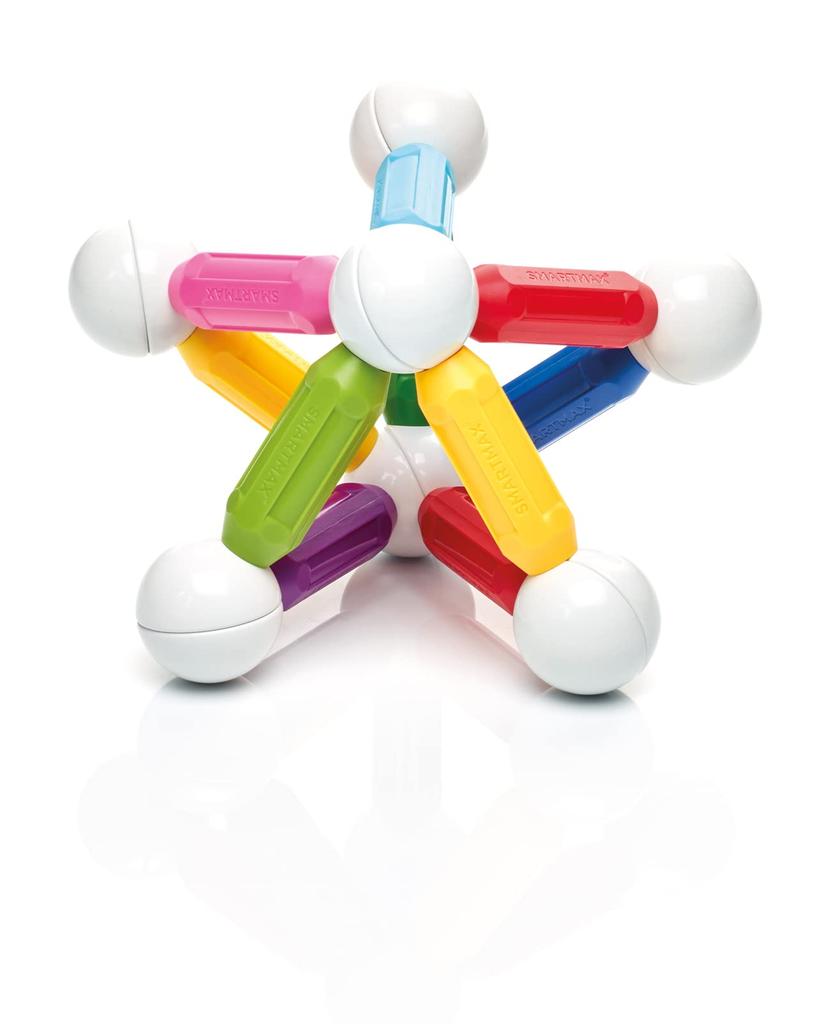 SmartMax Magnetic Building Blocks for Toddlers, Build Starter, Big, 42 Pieces, SMX501, Authentic
