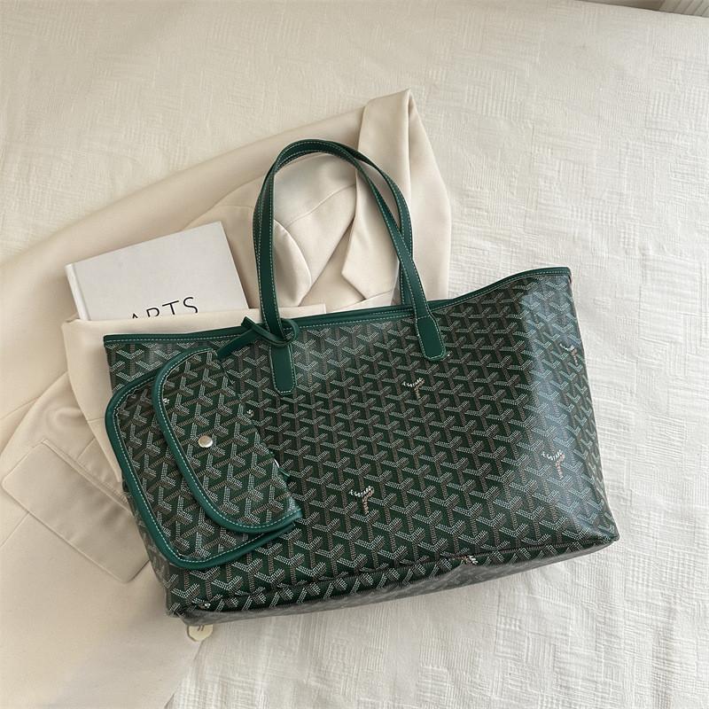 Bella Borsa a Spalla Tote Grande Capacità Blu o Marrone per Donna con Chic Street Style