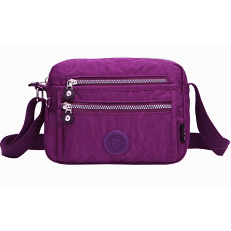 Elegant Women Nylon Handbag Lady Durable Shoulder Tote With Classic Timeless Design