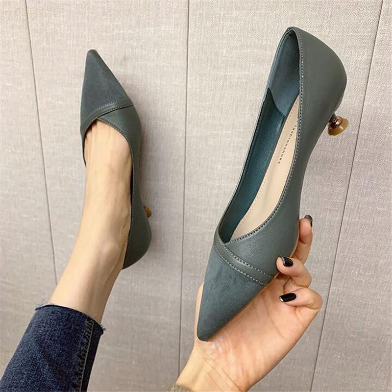 3cm/5cm/7cm Women's Luxury Pumps Heels Party Wedding Stiletto Office Women's Pointed Toe Fashion High Heels Women