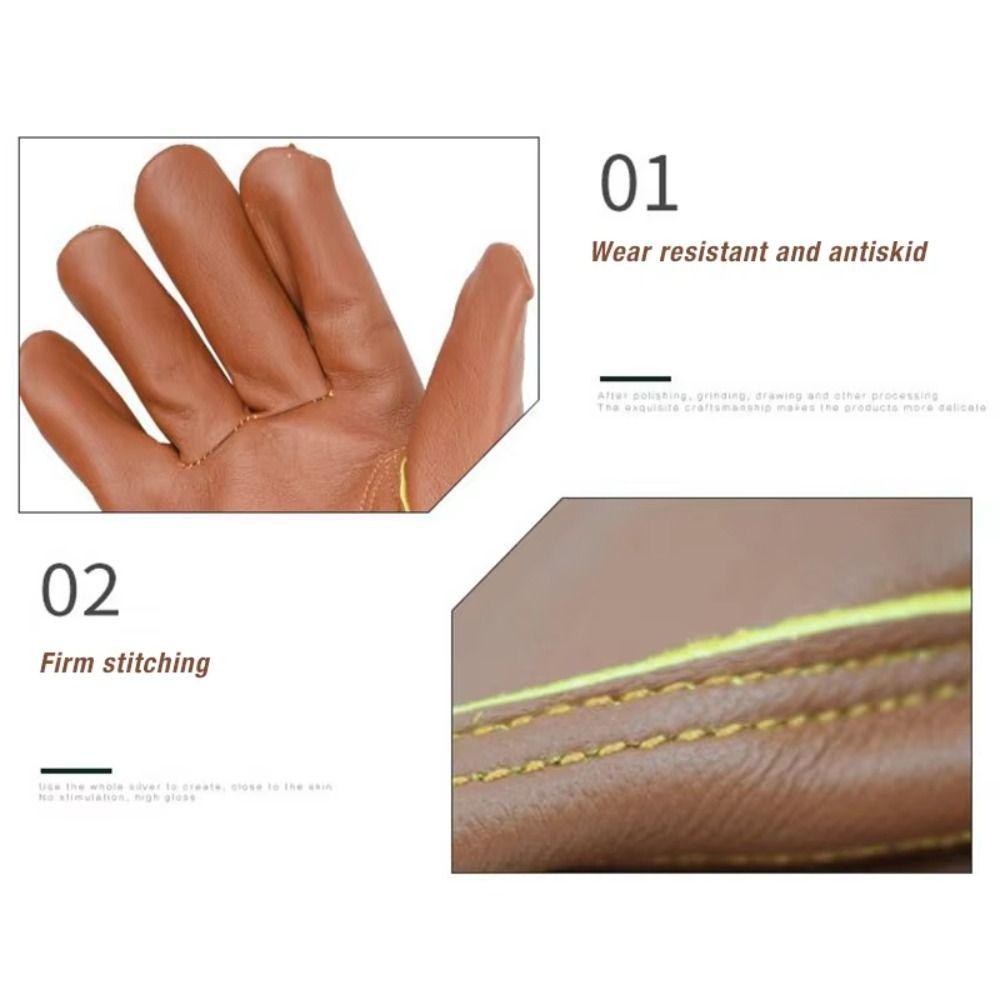 Langärmelige Gartenhandschuhe Kaffee Outdoor-Arbeitshandschuhe Winter-Thermohandschuhe Arbeiter