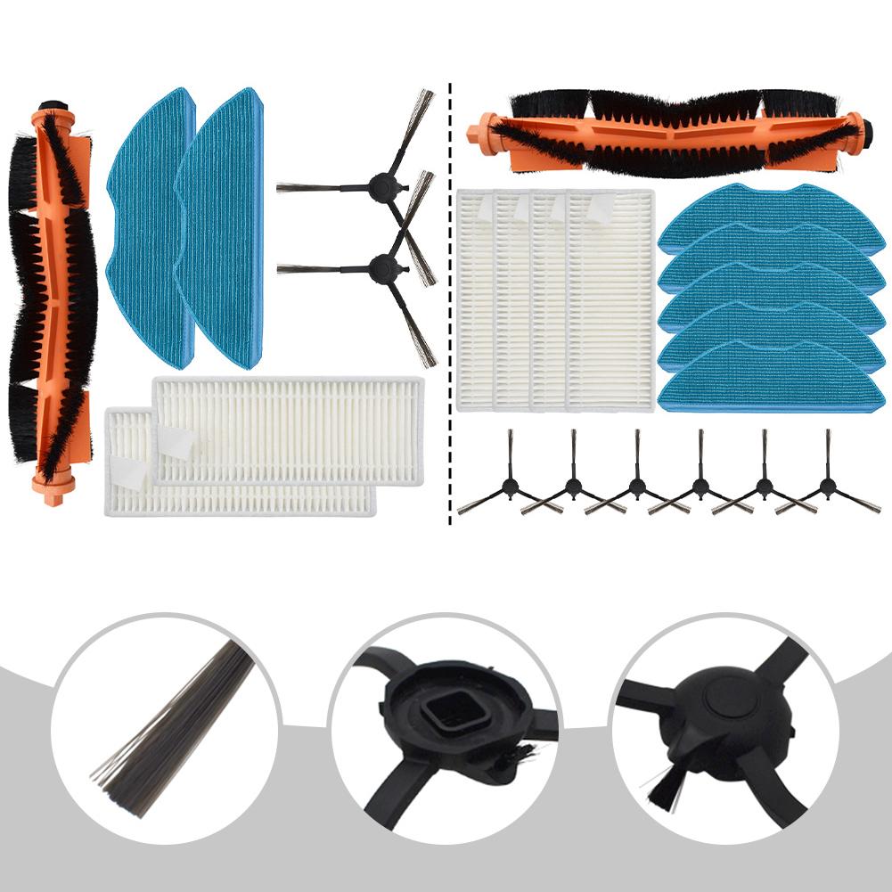 For HomeRun 3000 Series XU3100/01 XU3110/02 XU3000/01 XU3000/02 Main Brush Mop Cloths Side Brushes Vacuum Cleaner Spare Parts