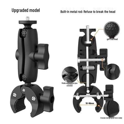 Large Diameter Mount Bicycle/Motorcycle Clip for DJI Osmo Action 3 Camera