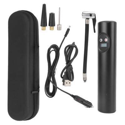 Cordless Air Pump Portable Multifunctional Rechargeable Digital Display Lighting Inflator