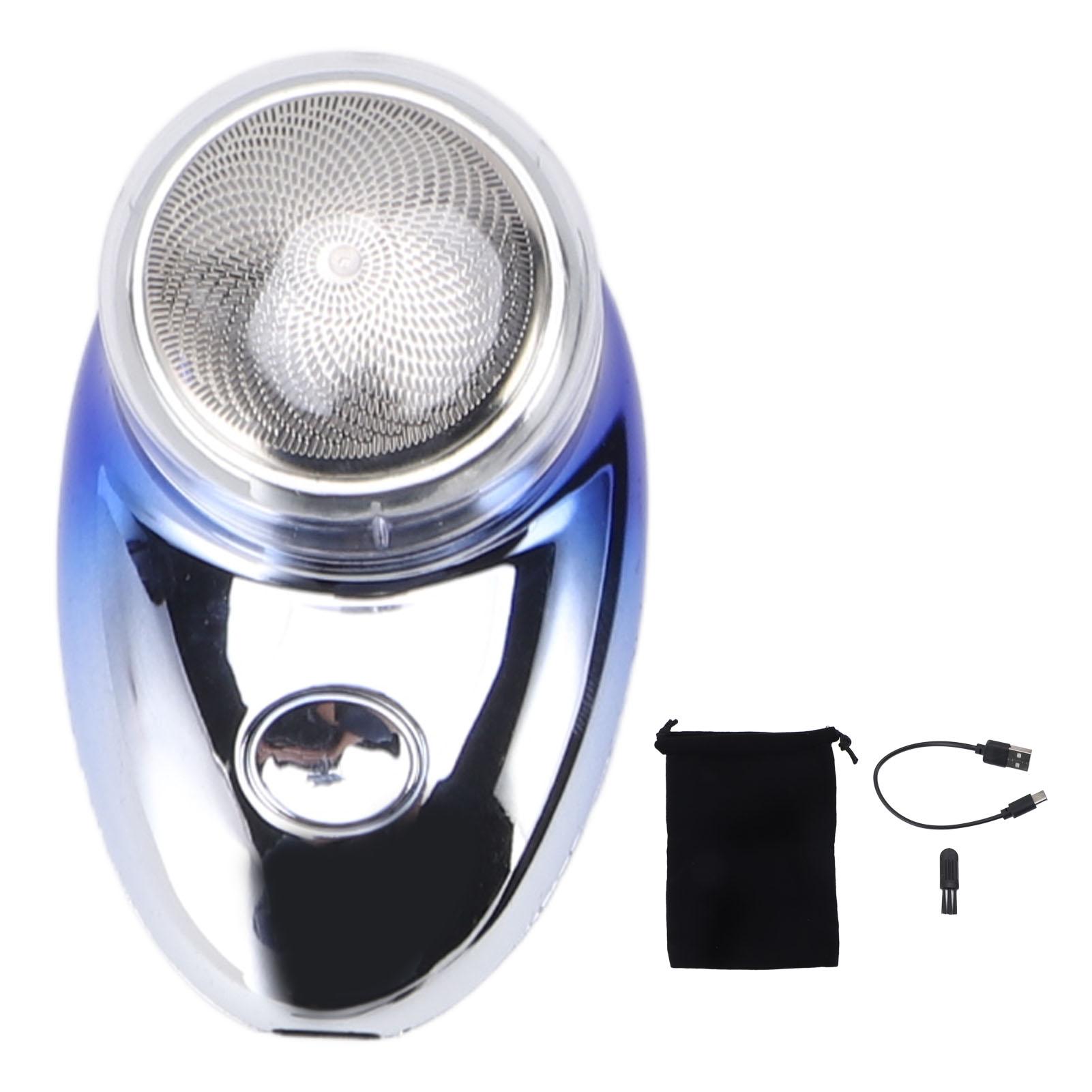 

Beard Trimmer Professional Stylish Small Portable Efficient Rechargeable Precise Trim Electric синий