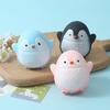 Shapeable Penguin Squeeze Toy Stress Anxiety Relief Slow Rising Simulation Penguin Sensory Toy Soft TPR Calming Animal Fidget Toy