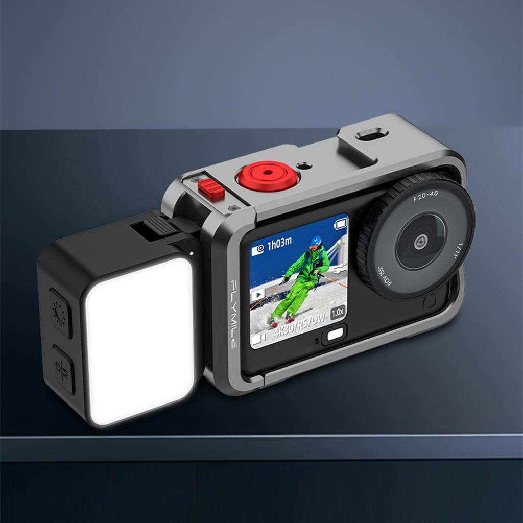 Magnetic Quick Release Fill Light for DJI Osmo Nano Action 6 Video Lights Waterproof Photography Lighting Light Accessories