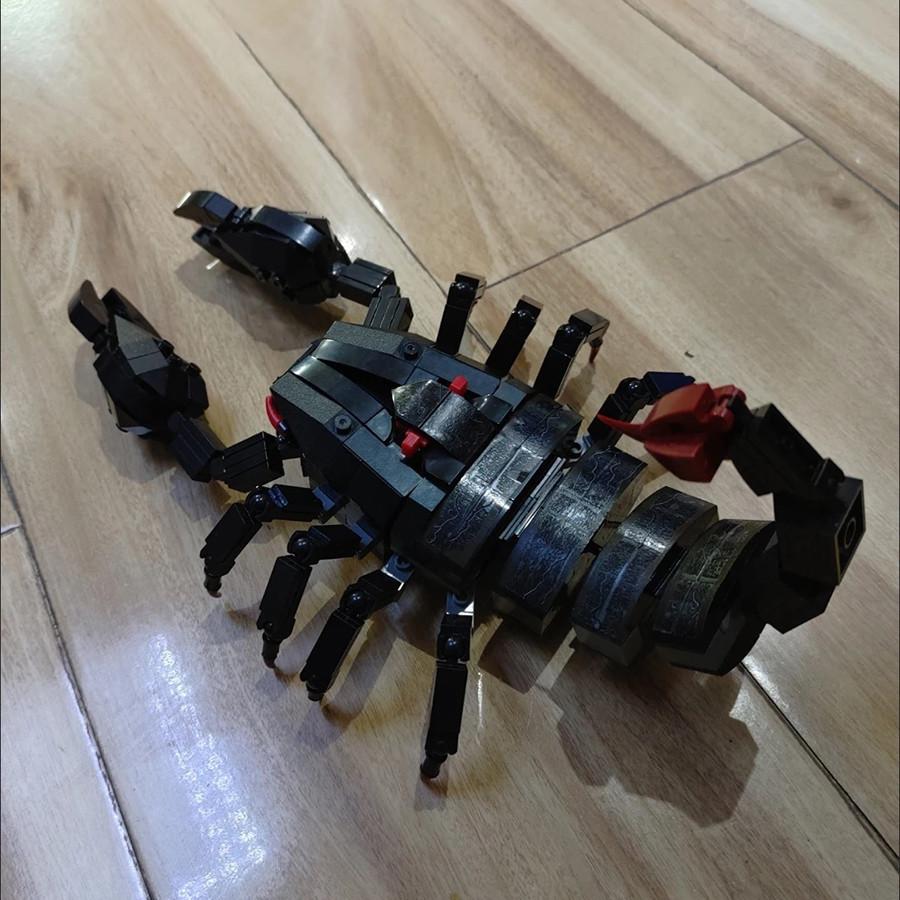 Insect Toy Building Blocks Kit 1 Bag Animals Figures Scorpion Spider Trilobites Model Educational Toys for Kids with Bag