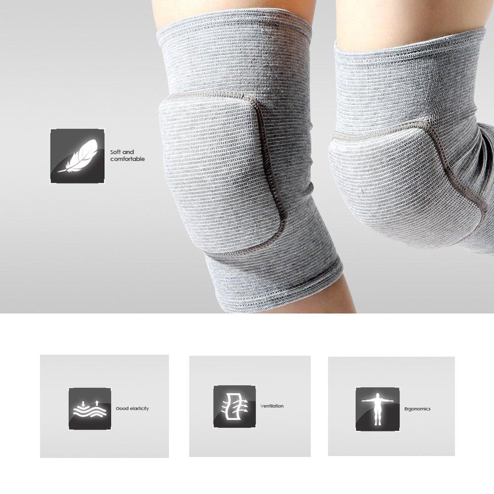 Knee Knee Knee Breathable Elastic Injury Joint and Ligament Knee Set for Both Knees yazi- Pads, Supports, Protectors, Cotton, Material, Prevention,