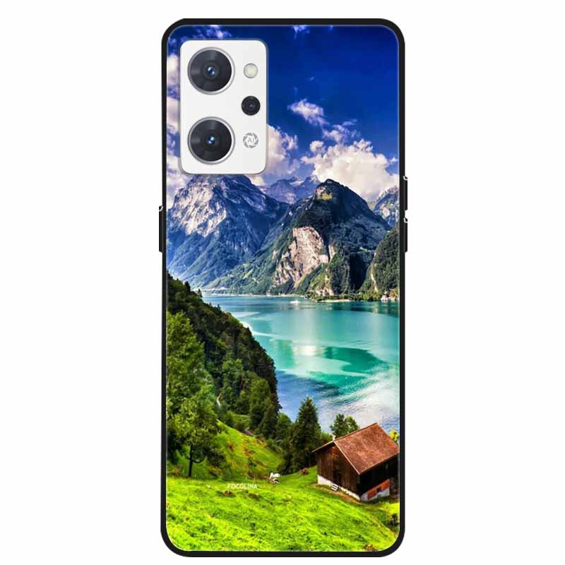 For Oppo Reno 7A 9A Case Phone Cover Soft Silicone Shockproof TPU Funda On For Oppo Reno9 A 5G Protection Capa Reno7 A / Reno9A