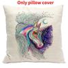 Pillow Unicorn Case Cute Cartoon Print Home Living Room Sofa Car Cushion Gift