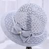 Hat Women's Basin Hat Sun Hat Crochet Hollow Sunscreen Mesh Breathable Cool Hat Sun Hat Spring and Summer