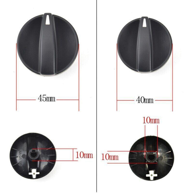 3Pcs Car A/C Heater Climate Control Switch Knobs Control Switch Knobs For 2006-2008 Mazda 6 GV2W-61-195 GV3A-61-195