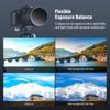 Neewer Basics 58mm Variable ND Filter ND2-400 Camera Lens Filter 1-9 Stop Rotating Dimming Fingerprint-Resistant Ultra-Thin Frame