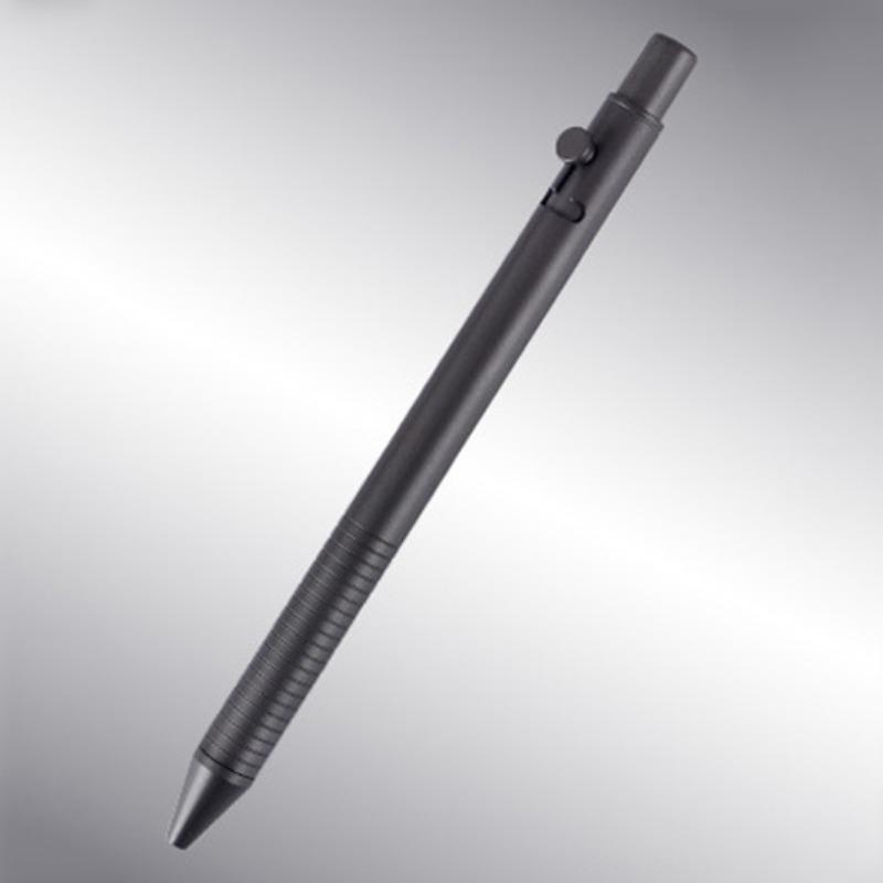 Titanium Alloy Tactical Pen Portable Waterproof Writing Pen EDC Outdoor Camp Emergency Kit Ball Point Pen Gift чёрный