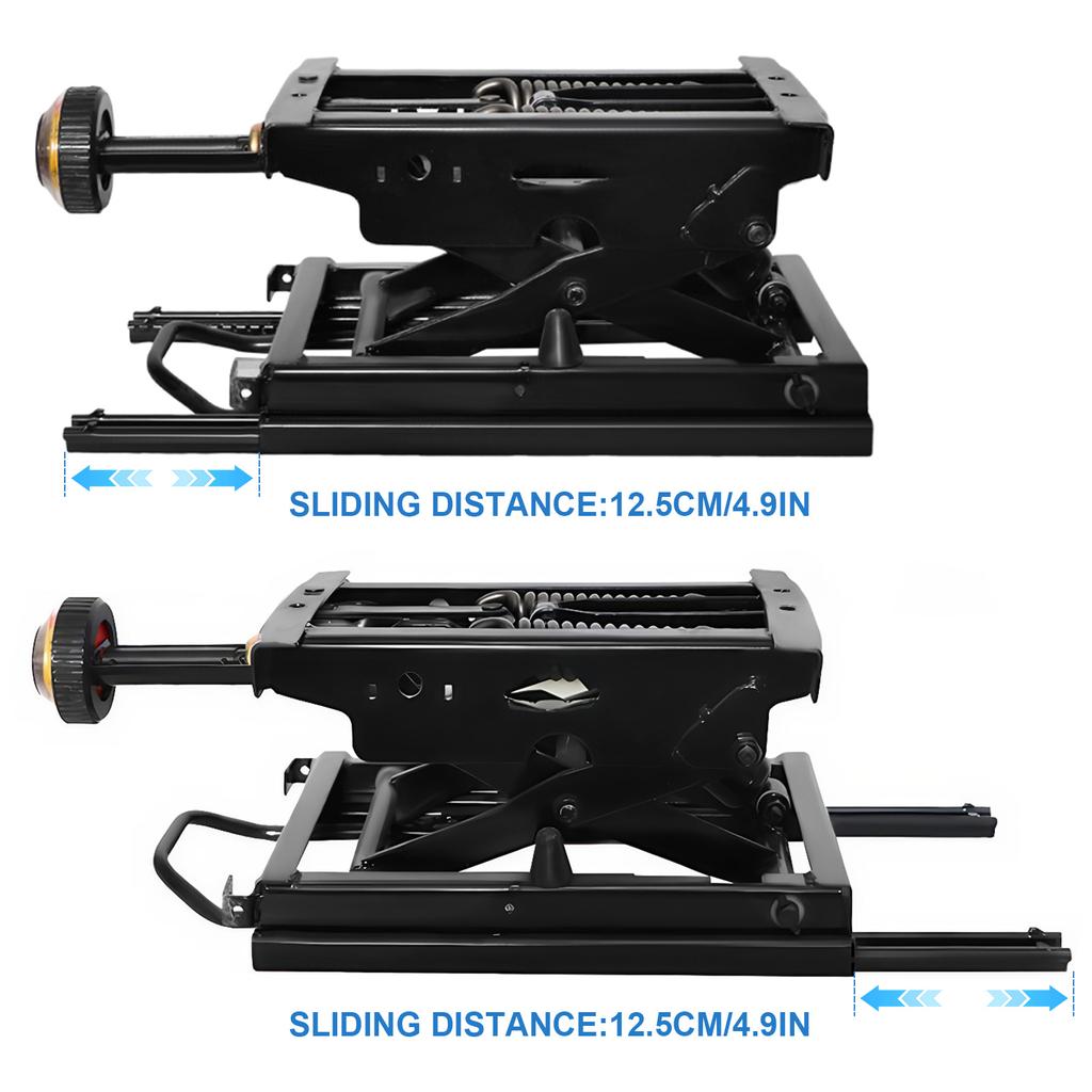 Neue LKW-Federungsbasis mit vorderem Griff Mechanische Federungsbasis LKW-Sitz Mechanische stoßdämpfende Basis für Wohnmobil-LKW-Nutzung