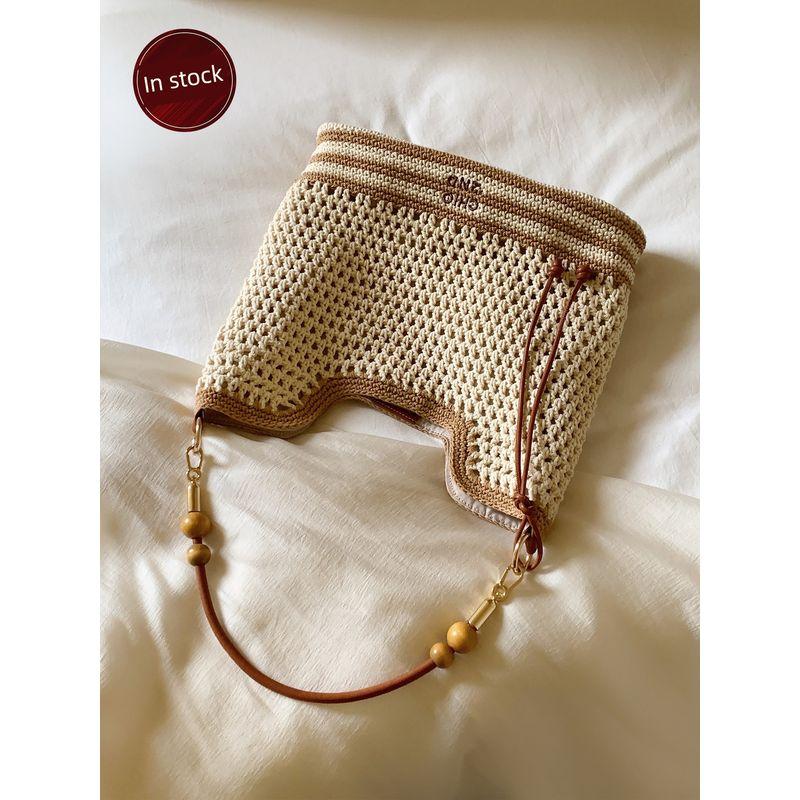 

South Style Chio2nd Sunset Walk Tote Bag Women s Large Capacity Fall and Winter Woven Bag Work Clothing Shoulder Messenger Bag