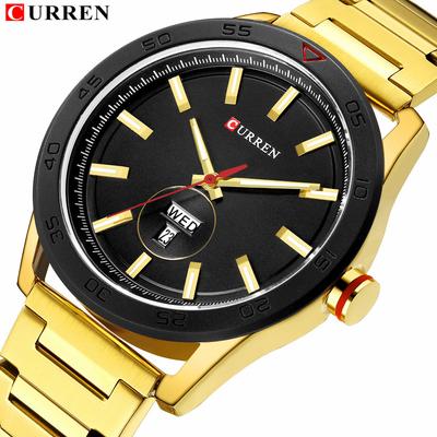 Steel Strap Watch Simple Business Watch Waterproof Large Dial Boys Watch