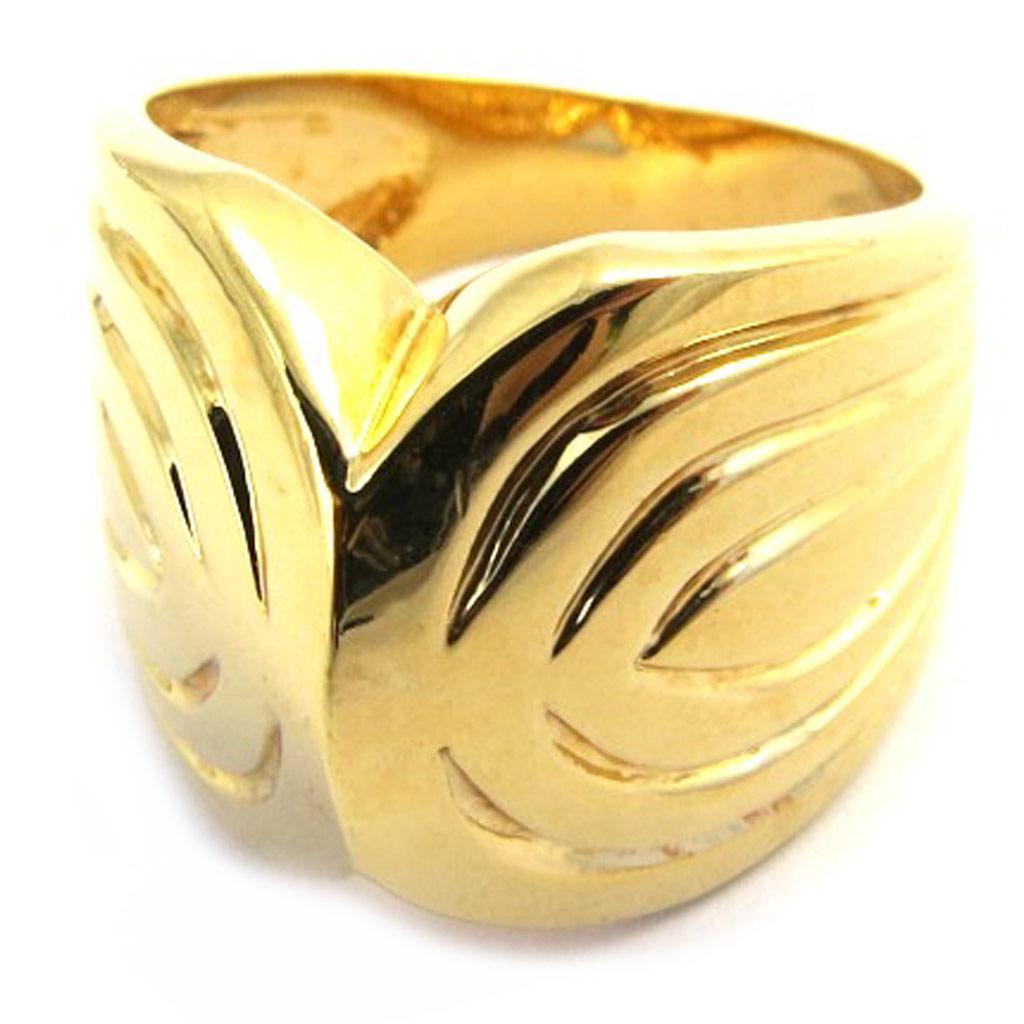 Pozlacený prsten 'Choreography'