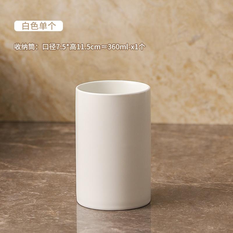 Gold-plated Ceramic Lotion Bottle Press-type Soap Dispenser Toothbrush Holder Soap Dish Bathroom Accessories Soap Dispenser Cup