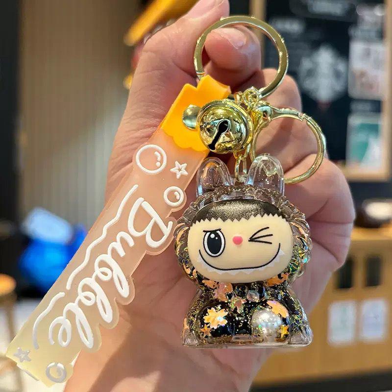 Creative Cute Doll Acrylic Funny Rag Cloth Keychain Bag Pendant Gift Keychain