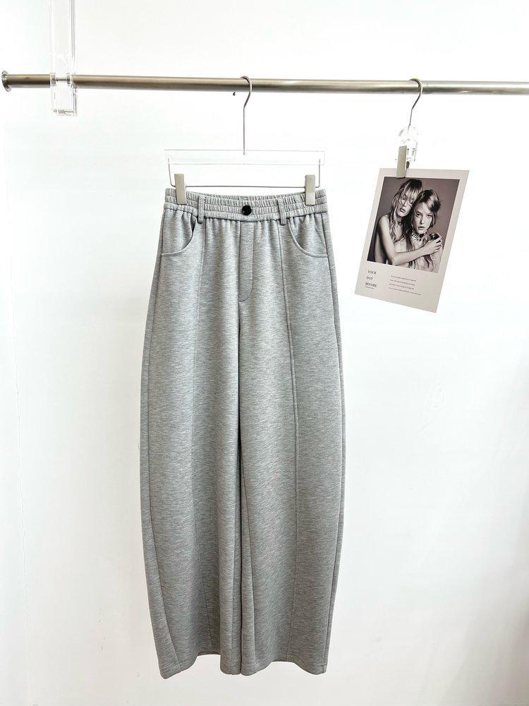 Modal Air Layer Wide-Leg Scythe Pants - Spring 2026 Women s Casual Wear Medium