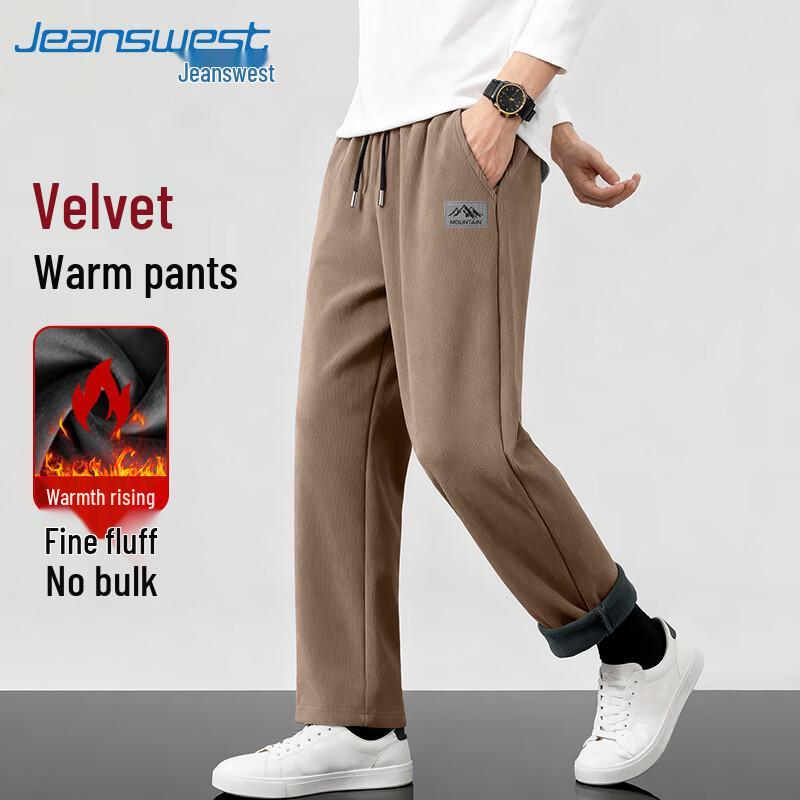 

Мужские вельветовые брюки широкого кроя на флисовой подкладке Jeanswest 3XL (180-200 lbs)