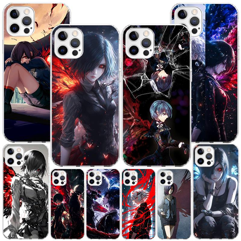 G-Ghoul Tokyo Touka Kirishima Phone Case For iPhone 17 Air 16 Pro Max 16E 15 + 14 Plus 11 12 13 Mini 7 8 SE Gift Print Cover Fun