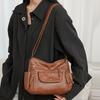 Fashion shoulder bag new women's practical washing simple messenger women's bag multi-layer backpack bag
