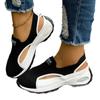 Ultimate Comfort Women Slip-On Sneakers for Gym Running Errands Breathable Knit Upper Flexible EVA Sole for All-Day Wear Low-Top Casual Athletic Shoes