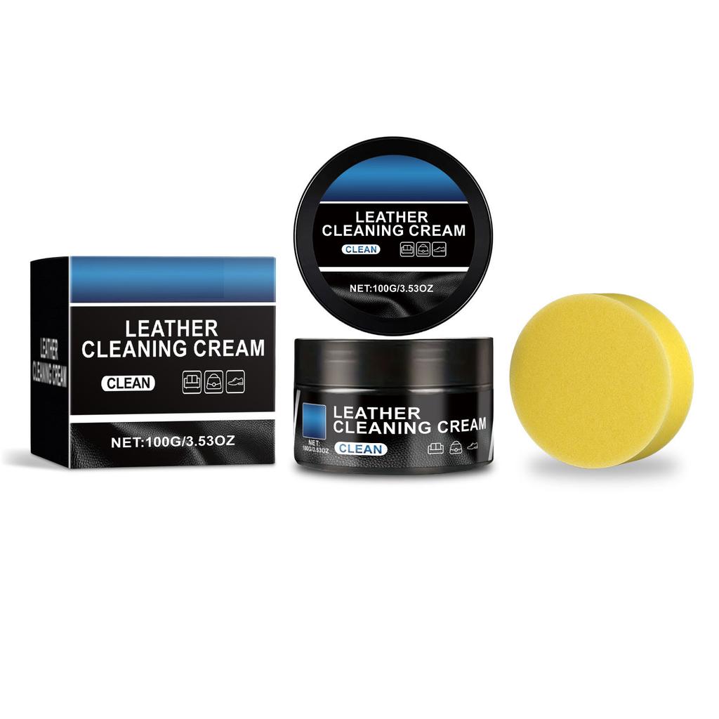 Autoinnenraum-Lederreinigungscreme Autoinnenraum-Lederreinigungspflege, Reinigen Sie die Oberfläche und stellen Sie sicher, dass sich kein Schmutz auf der Oberfläche befindet