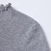 Xiangying Anti-Pilling Wool Blend Mock Neck Sweater
