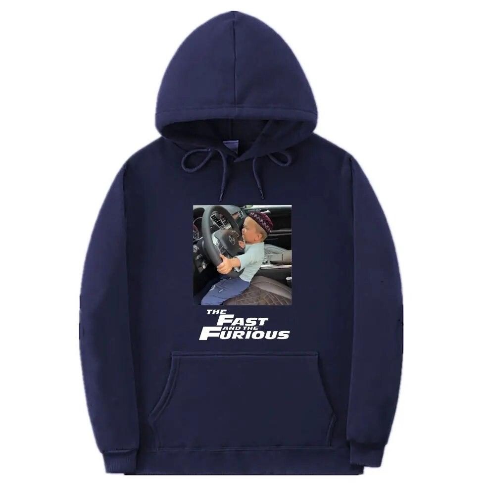 Hasbulla Fighting Meme Hoodies Mini Khabib Blogger Print Unisex Women Hoodie Hooded Sweatshirts Pullovers Unisex Tracksuit Clothing