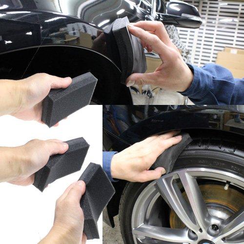 Coating Sponge BLACK Set of 3 Adras For applying coating