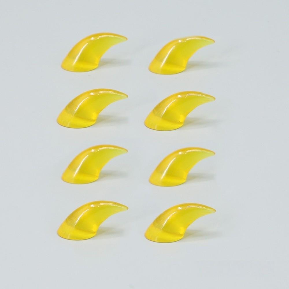 8 Stück Spitz/Stumpf Pelzige Krallen Nägel Epoxid DIY Tierpfoten Zubehör Cosplay Kostüm Zubehör