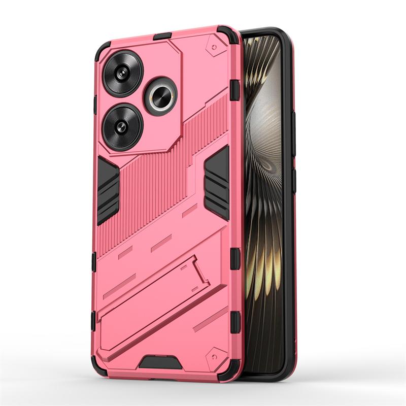 Phone Holder Case For Xiaomi Redmi Turbo 3 Case Bumper Anti-knock Armor Full Back Cover For Redmi Turbo 3 Case For Redmi Turbo 3