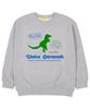 UNION GARMENTS Dino Garments Terry Oversized Sweatshirt Gray